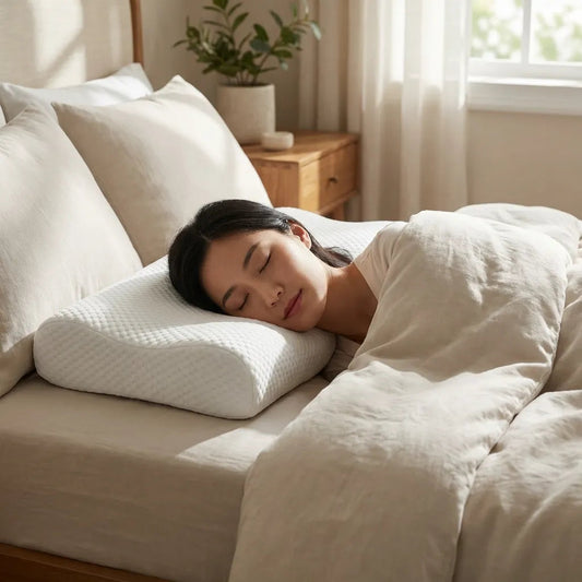 Dr. Prestige Orthopedic Memory Foam Pillow for Neck and Shoulder