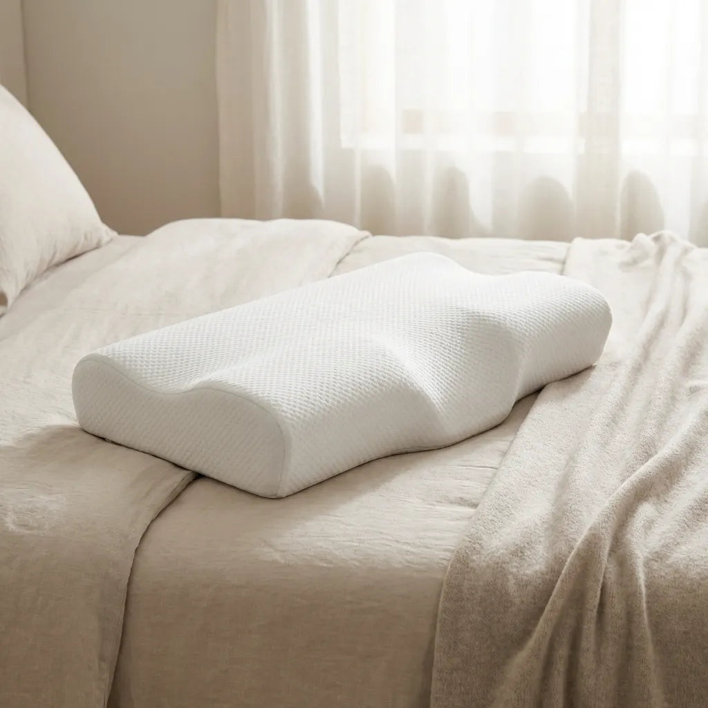 Dr. Prestige Orthopedic Memory Foam Pillow for Neck and Shoulder