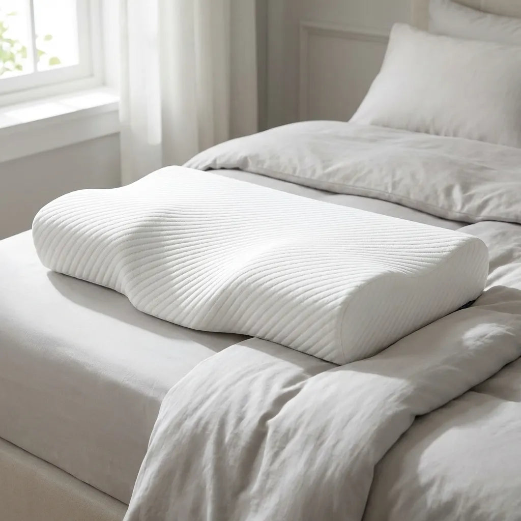 Dr. Prestige Orthopedic Memory Foam Pillow for Neck and Shoulder